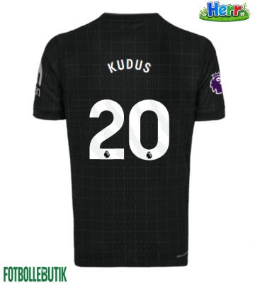 Tottenham Hotspur Mohammed Kudus #20 Bortatröja 2025-26 Kortärmad